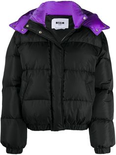 MSGM пуховик с капюшоном
