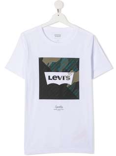 Levis Kids футболка с короткими рукавами и камуфляжным принтом