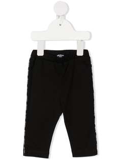 Balmain Kids легинсы с логотипом на лампасах