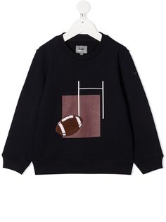 Il Gufo толстовка из джерси с принтом