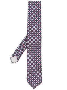 Delloglio галстук с абстрактным принтом Dell'oglio