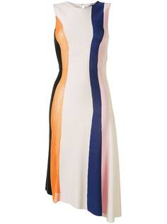 Christian Dior трикотажное платье асимметричного кроя