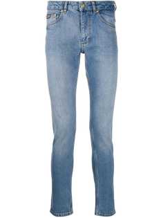 Versace Jeans Couture джинсы скинни с эффектом потертости