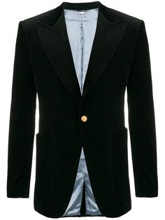 Gucci однобортный блейзер