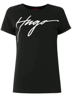 HUGO футболка с короткими рукавами и логотипом