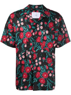 Goodfight рубашка с короткими рукавами и цветочным принтом