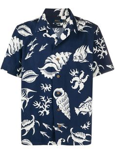 Polo Ralph Lauren рубашка с короткими рукавами и графичным принтом