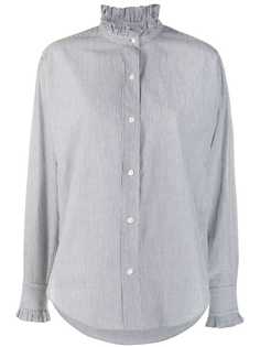 Isabel Marant Étoile полосатая рубашка с оборками