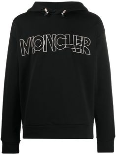 Moncler Grenoble худи с логотипом и длинными рукавами