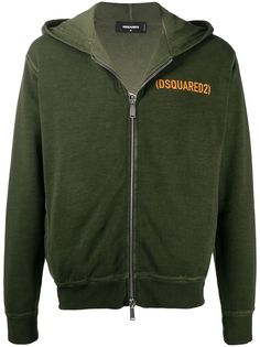 Dsquared2 худи на молнии с логотипом