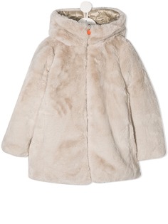 Save The Duck Kids пальто Furyy с капюшоном