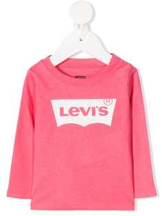 Levis Kids футболка с длинными рукавами и логотипом
