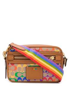 Coach сумка через плечо Academy Rainbow