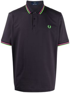 Fred Perry рубашка поло с вышитым логотипом