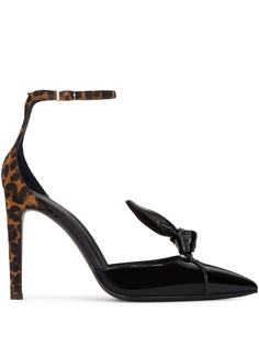 Giuseppe Zanotti туфли-лодочки с леопардовым принтом