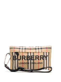 Burberry клатч в клетку Vintage Check