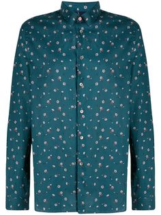 PS Paul Smith рубашка с цветочным принтом