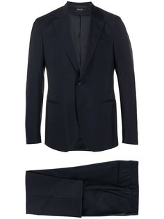 Z Zegna костюм с однобортным пиджаком