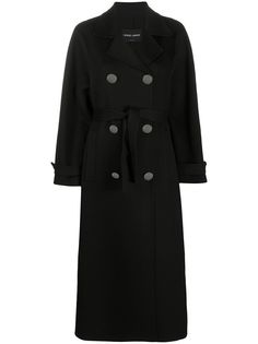 Giorgio Armani двубортное кашемировое пальто