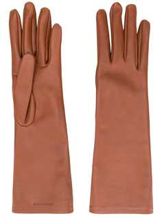 Saint Laurent длинные перчатки