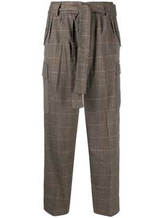 LIU JO брюки в клетку