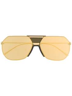 Bottega Veneta Eyewear солнцезащитные очки-авиаторы