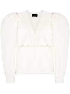 ANOUKI блузка с пышными рукавами