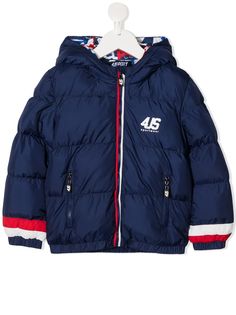 Cesare Paciotti 4Us Kids пуховик с логотипом