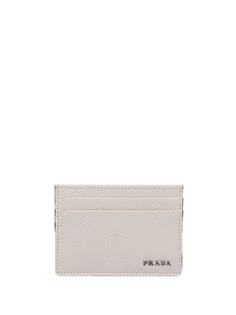 Prada картхолдер из сафьяновой кожи