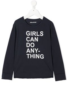 Zadig & Voltaire Kids футболка Anie с длинными рукавами