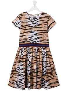 Molo платье миди с тигровым принтом