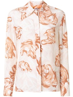 Karen Walker рубашка Blossom с цветочным принтом