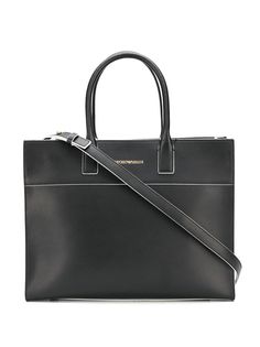 Emporio Armani сумка-тоут среднего размера с логотипом