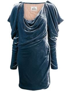 Vivienne Westwood платье мини с длинными рукавами