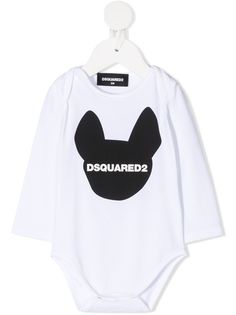 Dsquared2 Kids боди с длинными рукавами и логотипом