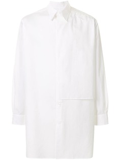 Yohji Yamamoto длинная рубашка