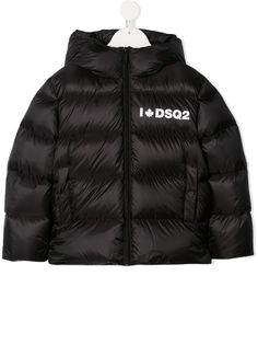 Dsquared2 Kids пуховик с логотипом