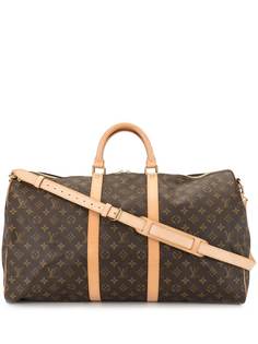 Louis Vuitton дорожная сумка Keepall Bandouliere 55 2000-х годов