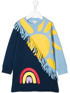 Stella McCartney Kids платье с принтом
