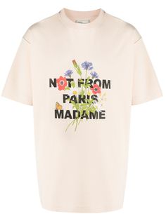 Drôle De Monsieur футболка с надписью