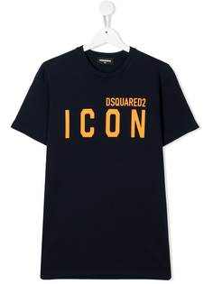 Dsquared2 Kids футболка с принтом Icon