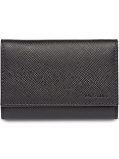 Prada брелок для ключей из кожи Saffiano