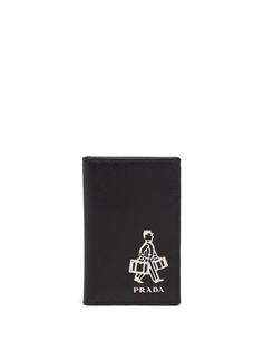 Prada картхолдер с логотипом
