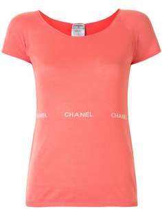 Chanel Pre-Owned футболка 2004-го с логотипом