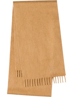 Prada шарф с вышитым логотипом