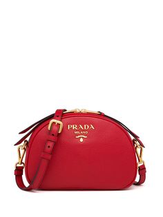 Prada сумка на плечо с декорированным логотипом