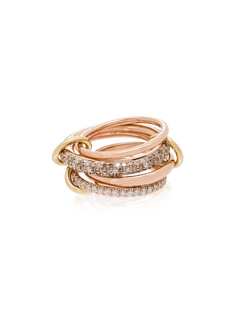 Spinelli Kilcollin кольцо Vega из розового золота с бриллиантами