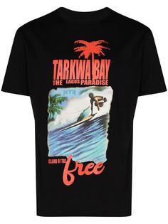 Motherlan футболка с принтом Lagos Paradise