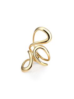 Melissa Kaye кольцо Aria Jane из желтого золота