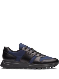 Prada двухцветные кроссовки